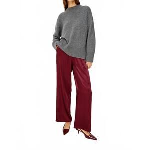 NEW RAILS merida track pant in garnet